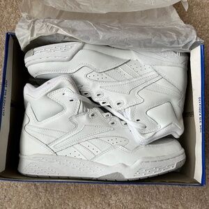 Reebok BB4600 Hi-Top 1988-NIB-ALL WIHITE, SIZE 9.5
